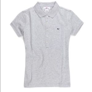 Color: Gray Heather Vineyard Vines polo